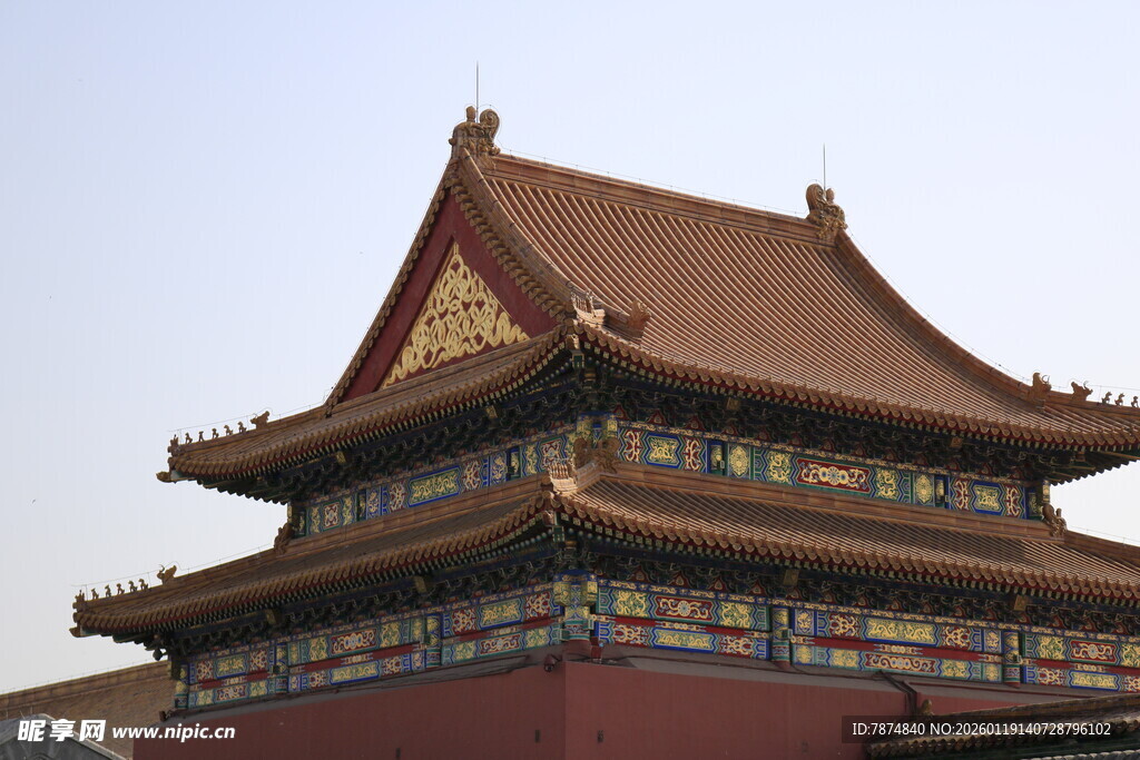 故宫古建筑一角