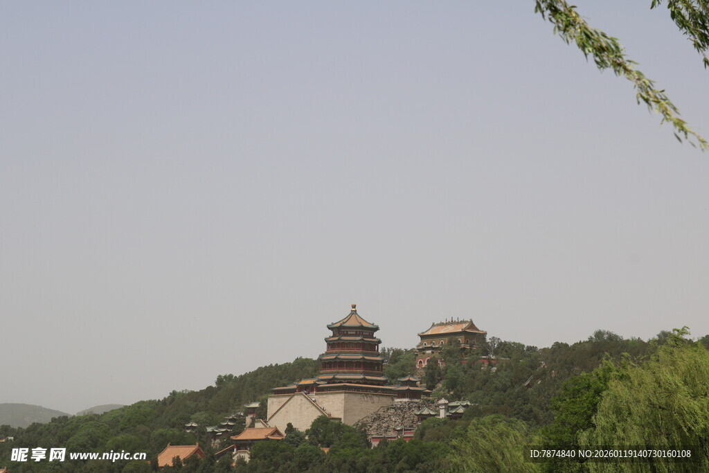 山上古建筑景观