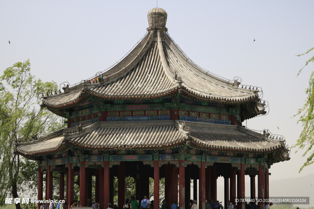 古典中式凉亭景观