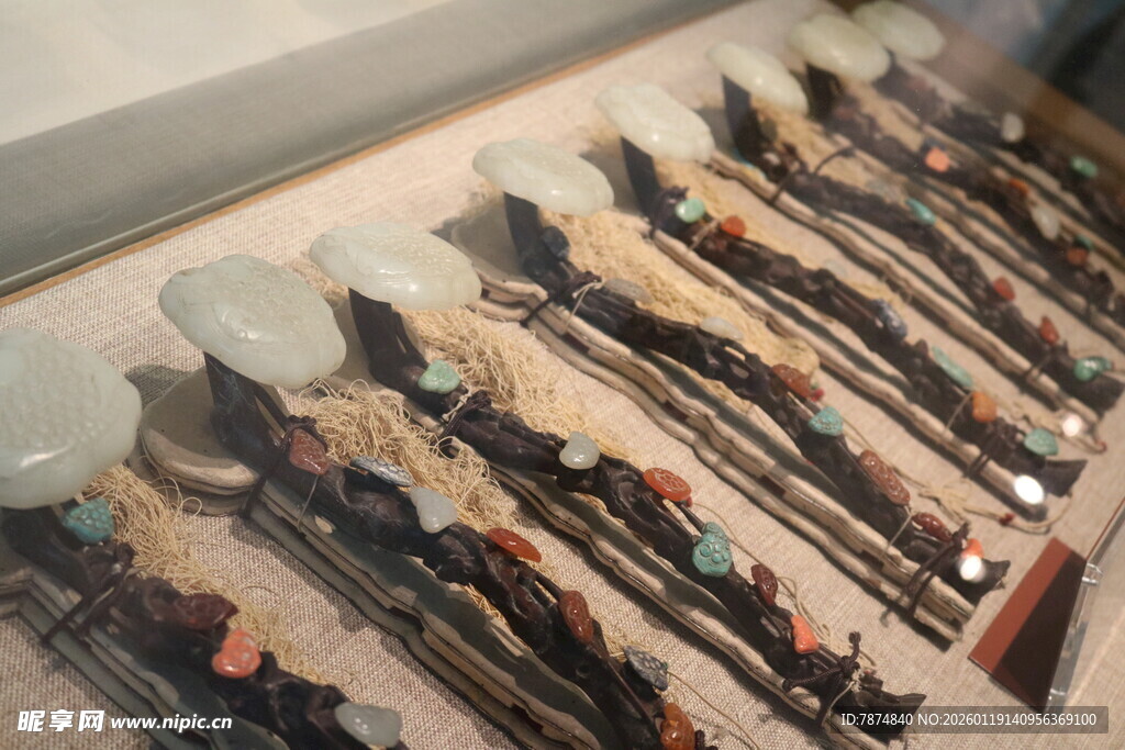 多样传统毛笔展示