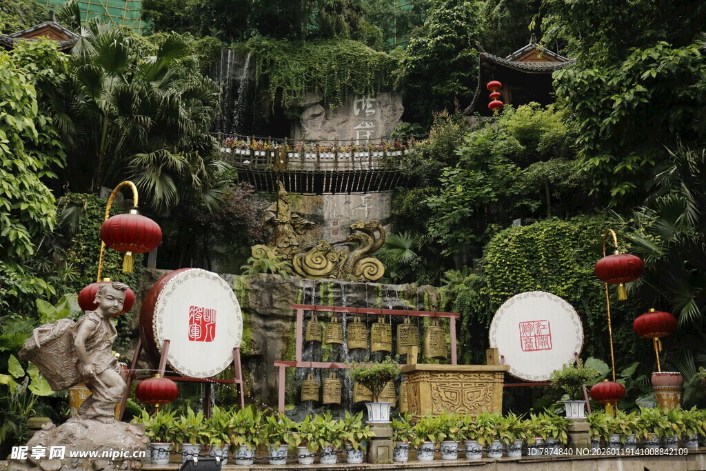 中式园林景观 古韵雅致