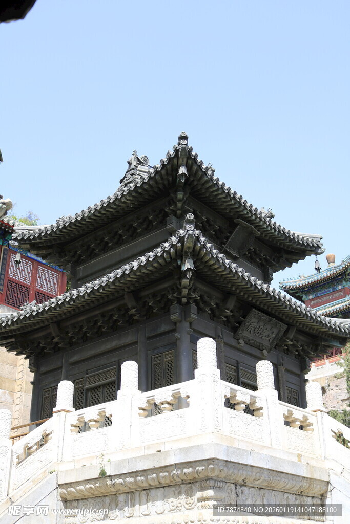 中式古建筑塔楼