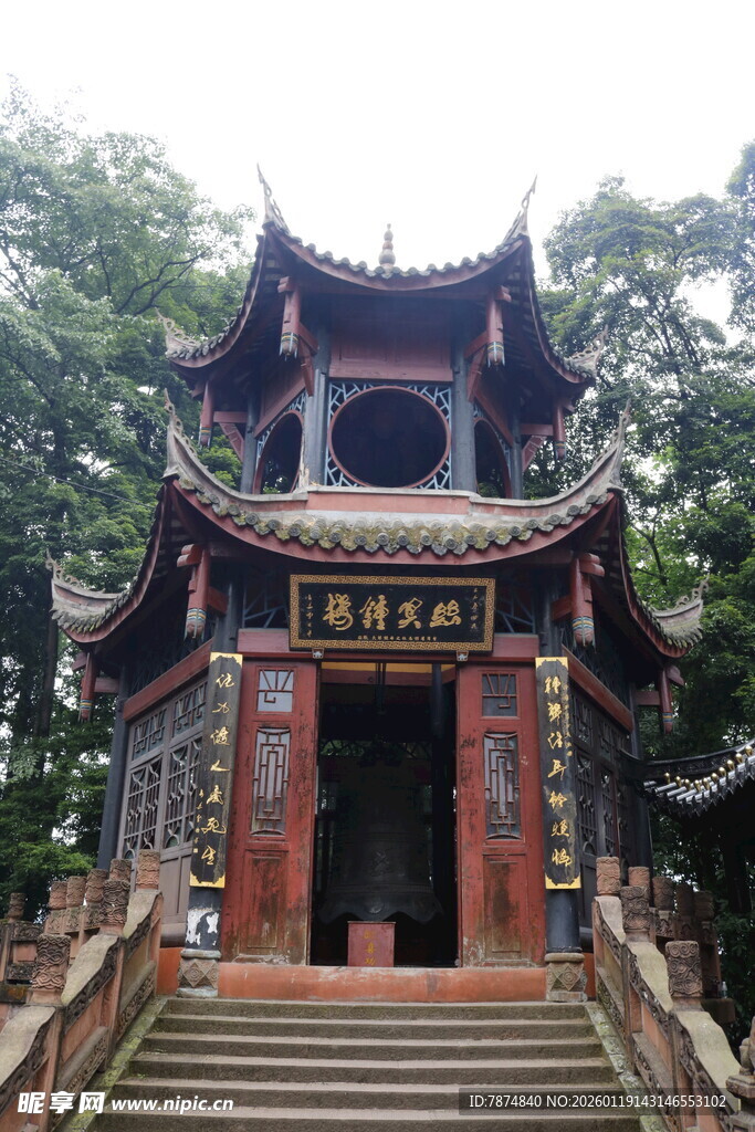 古色古香中式阁楼建筑