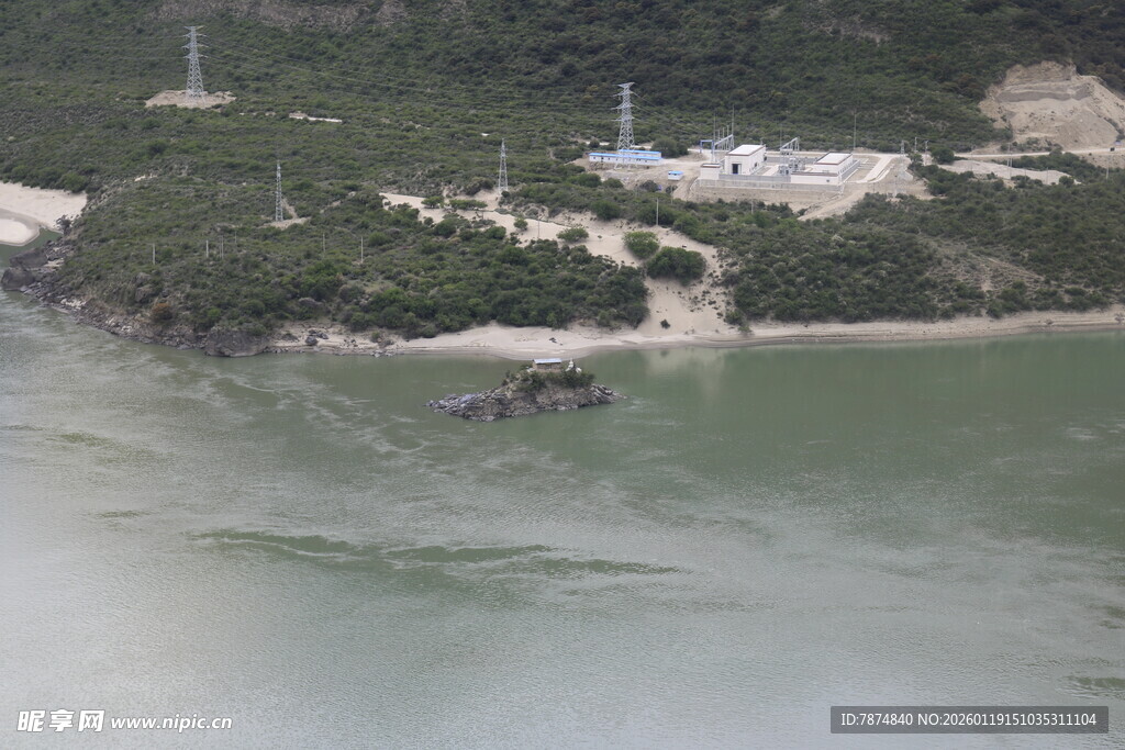 海岛海岸风景