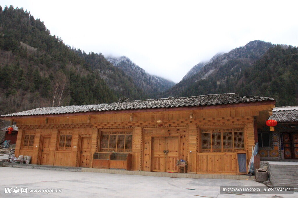 山间木屋 宁静的自然居所