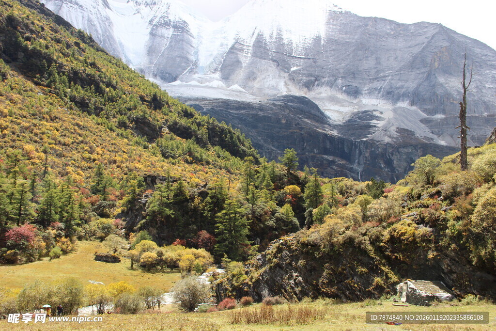 山间美景 自然风光如画
