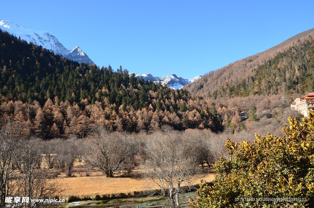山间美景 秋色宜人