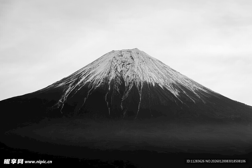 富士山壮丽景致