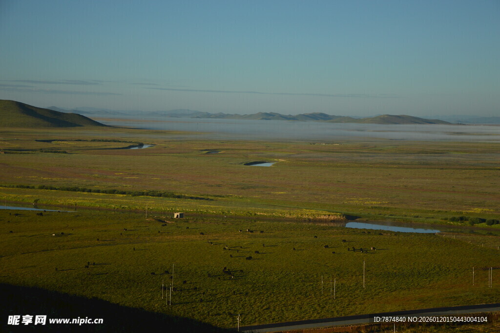 草原风光 辽阔天地美景
