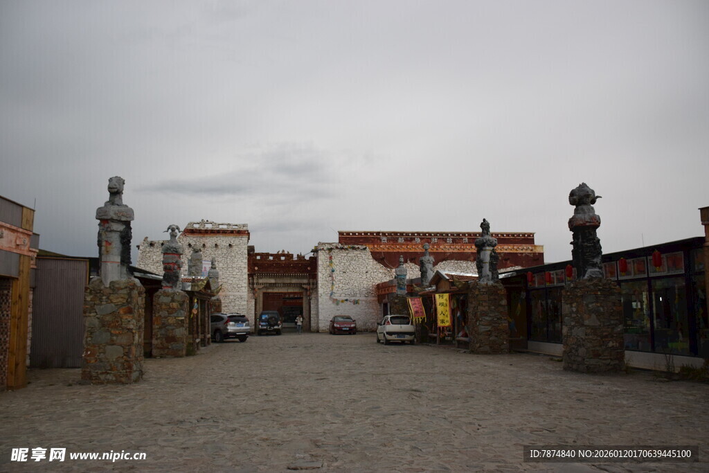 古老街巷的独特建筑风貌