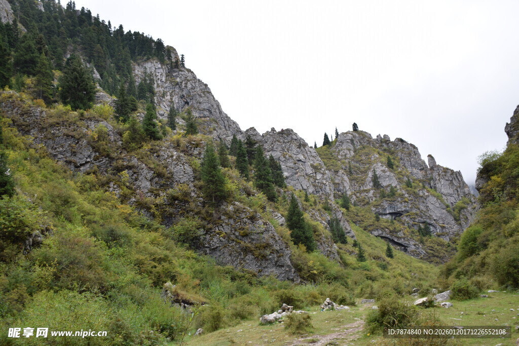 山间绿野 自然美景如画