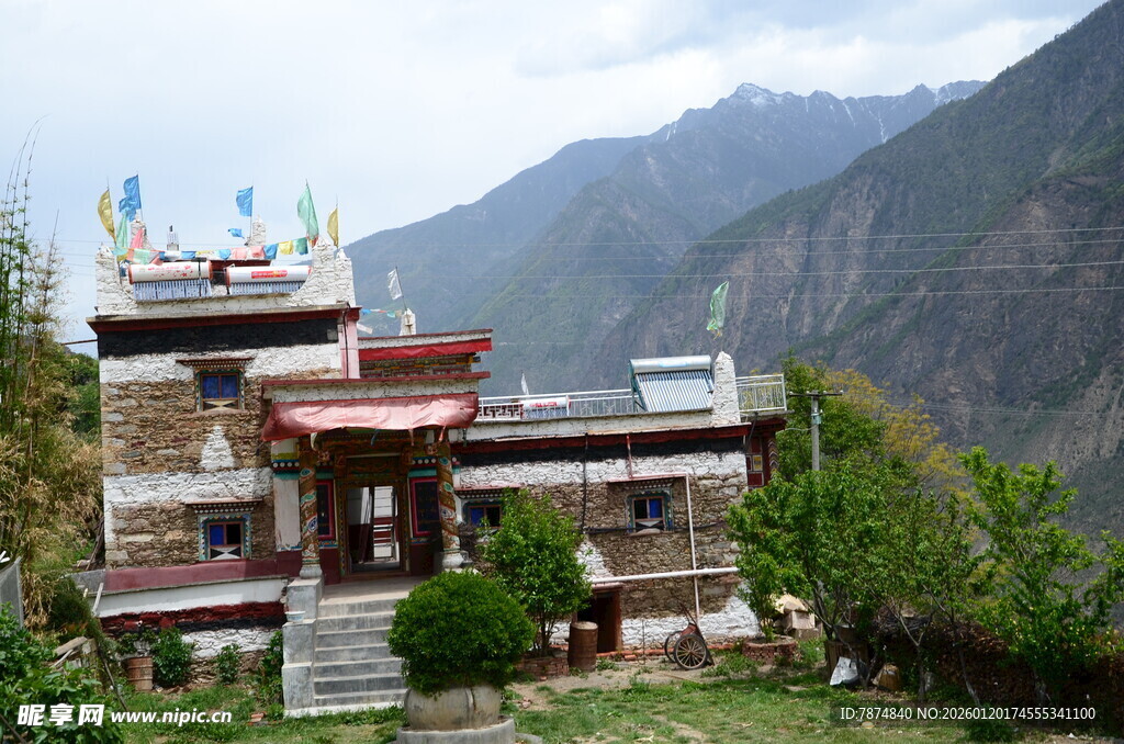 藏式山居 静卧山间美景