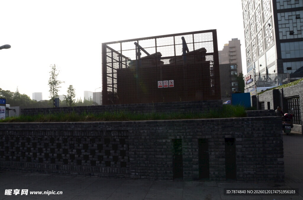 城市中的工业遗迹景观