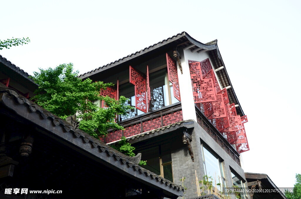 古色古香的中式传统建筑