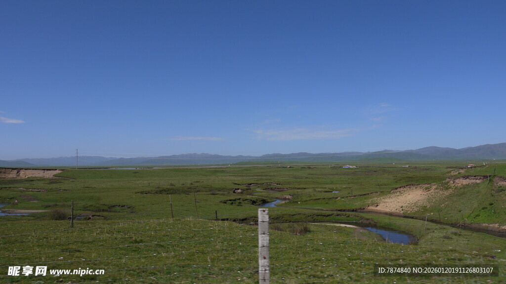 广袤草原风光
