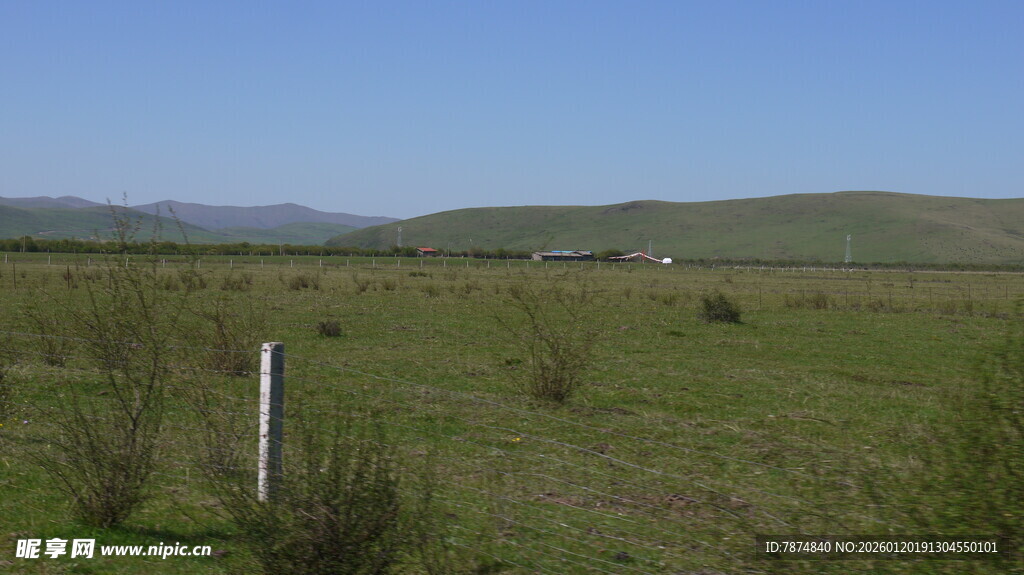广袤草原风光