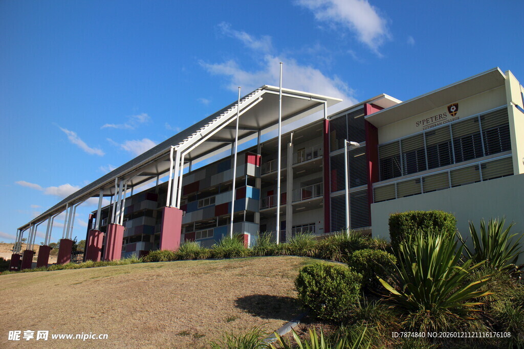 现代风格建筑外观景观
