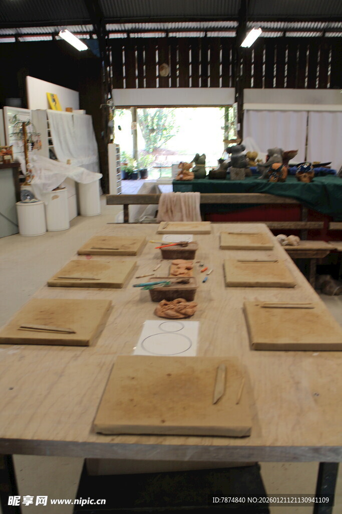 日式茶室榻榻米布置场景