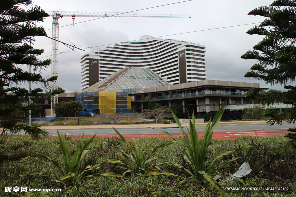 现代风格建筑外观景观