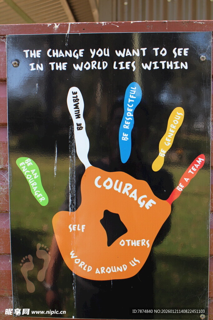 儿童创意手印画展示