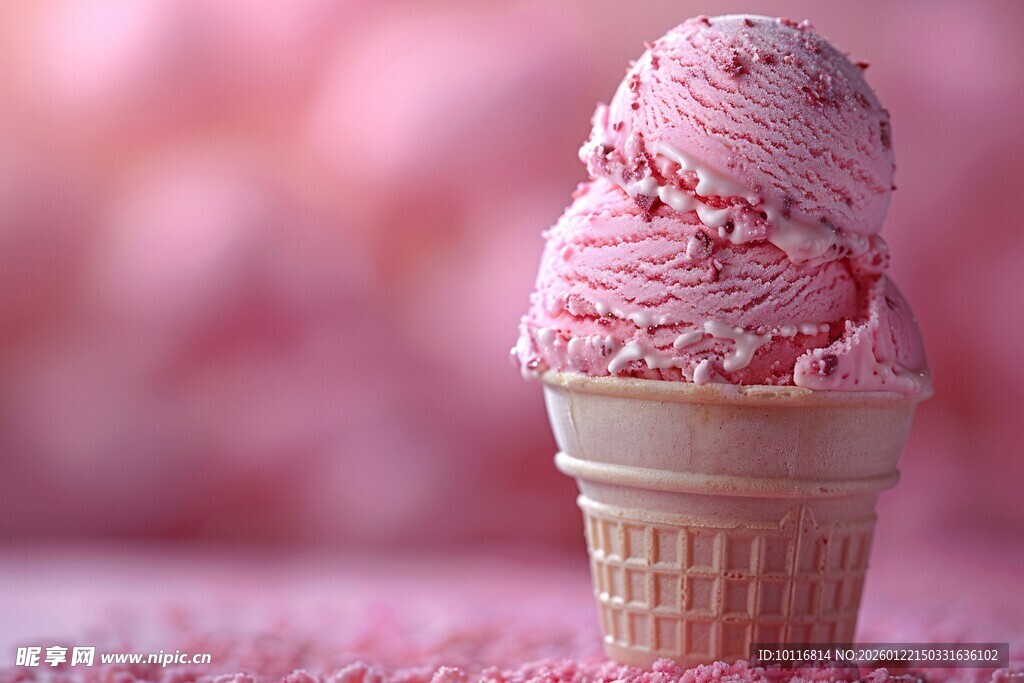 冰淇淋甜筒
