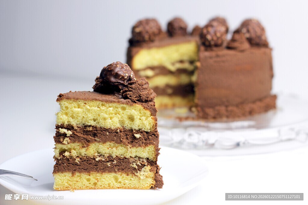 巧克力夹心蛋糕