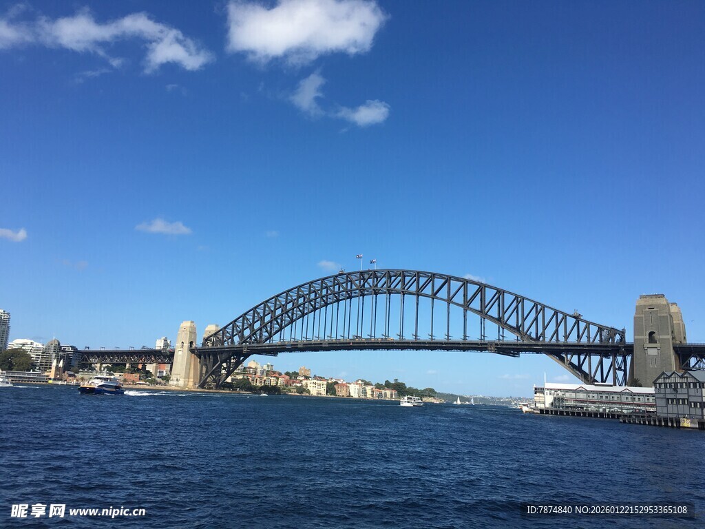 悉尼海港大桥壮丽景观