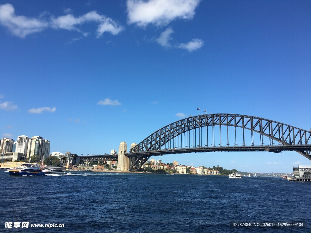 悉尼海港大桥壮丽景观