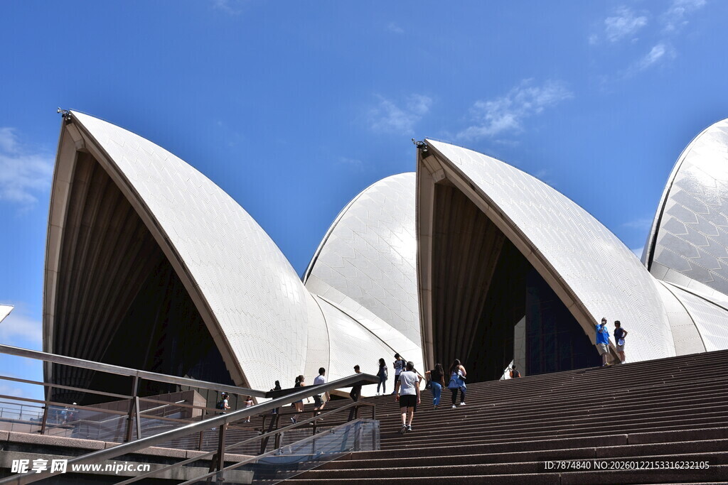 悉尼歌剧院外观近景