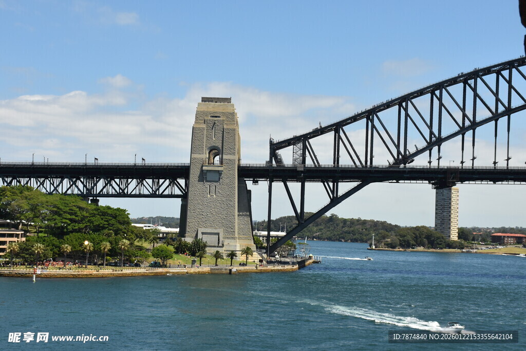 悉尼海港大桥壮观景致