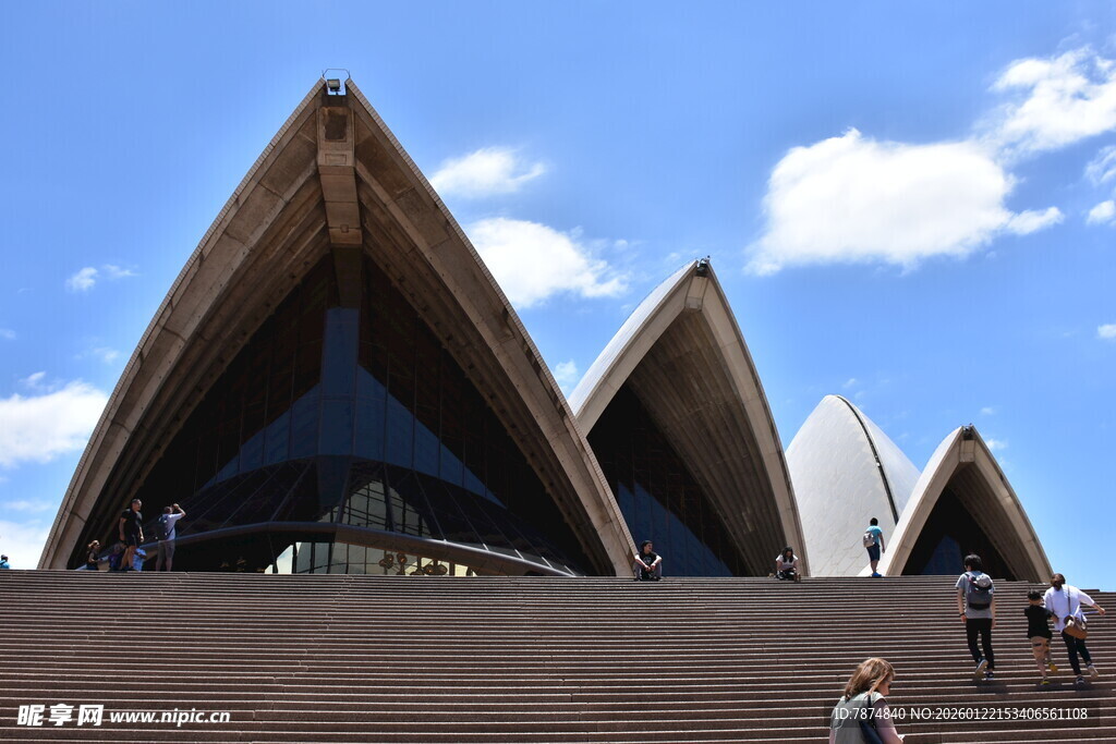 悉尼歌剧院外观风景