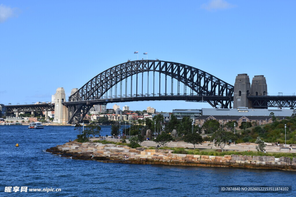 悉尼海港大桥壮丽景观