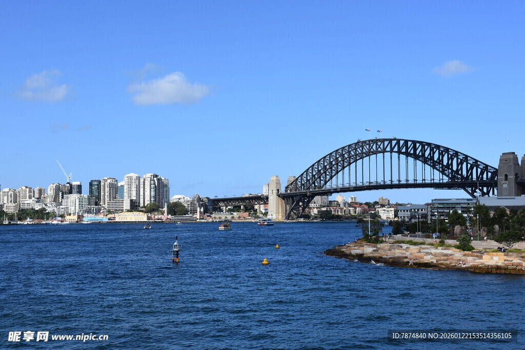 悉尼海港大桥壮丽景观
