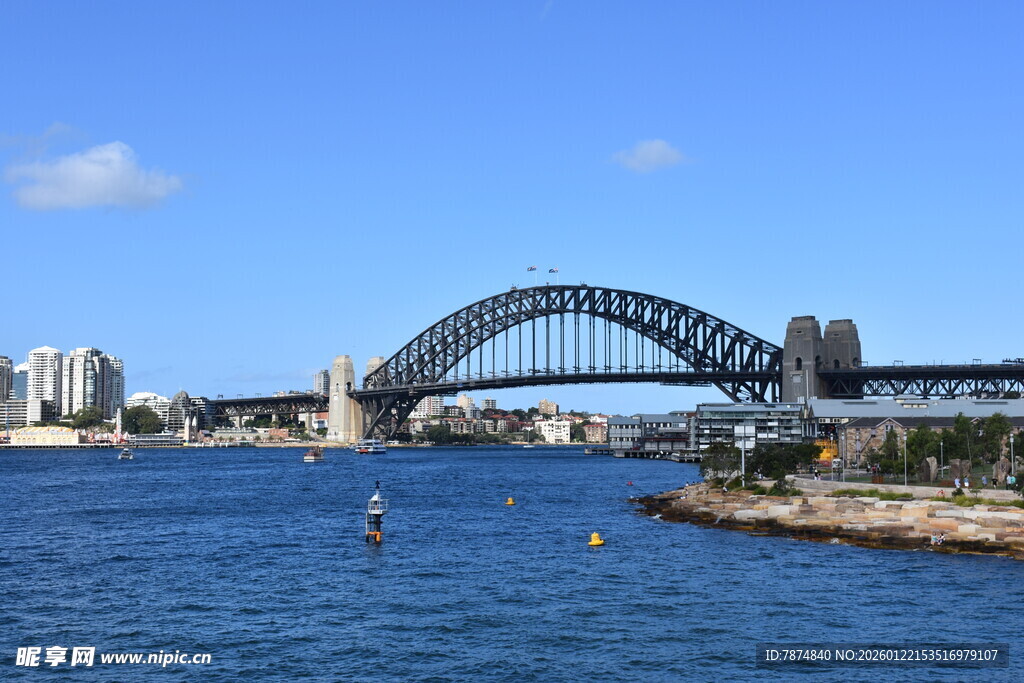 悉尼海港大桥壮丽景观