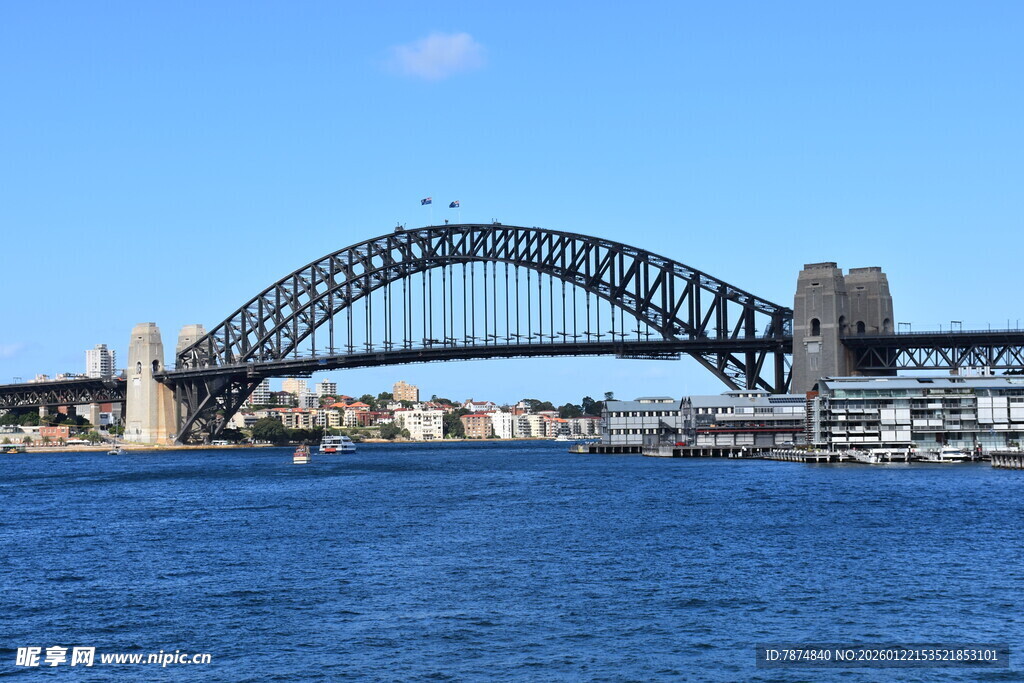 悉尼海港大桥壮丽景观