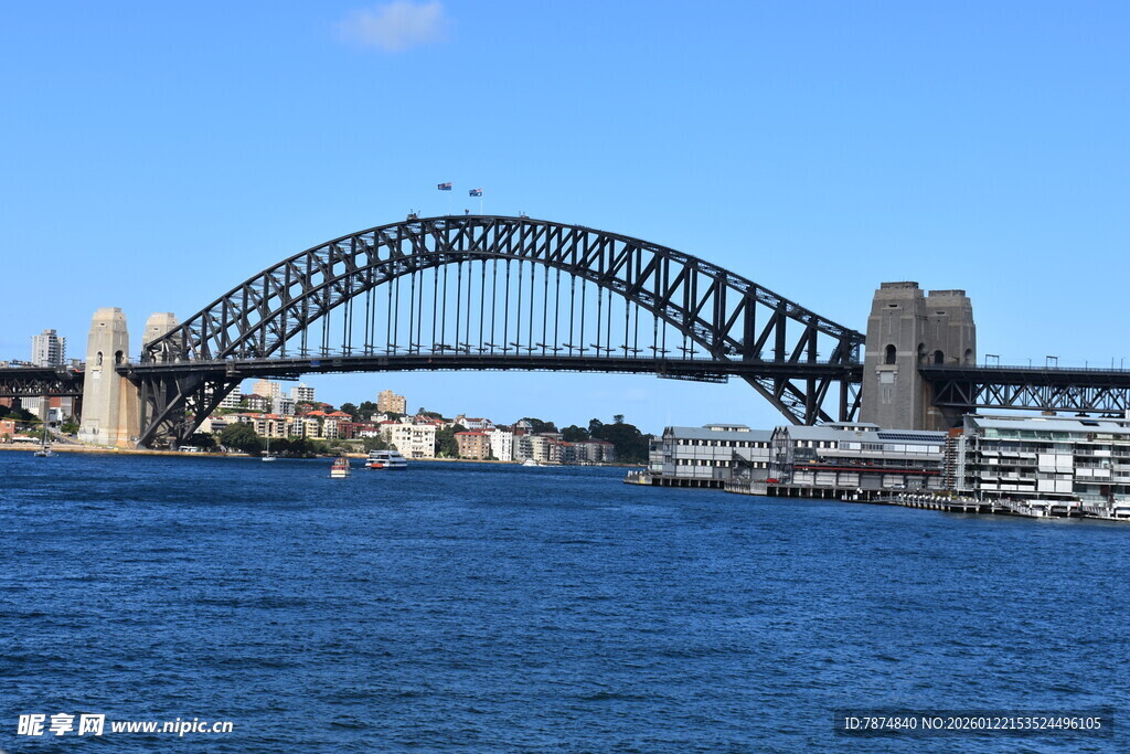 悉尼海港大桥壮丽景观