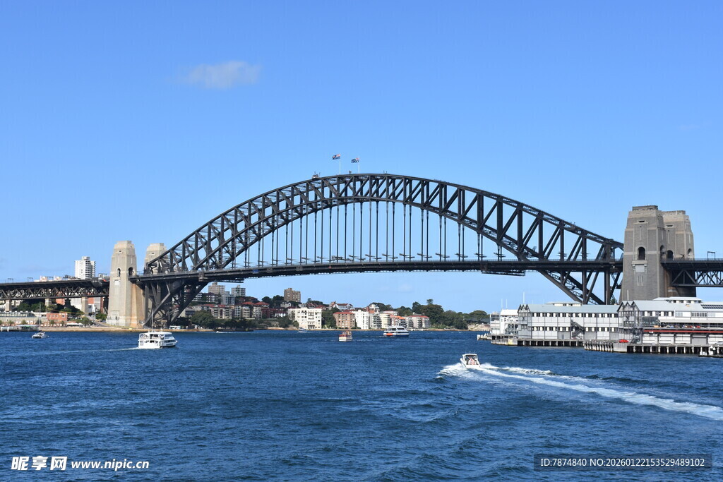 悉尼海港大桥壮丽景观
