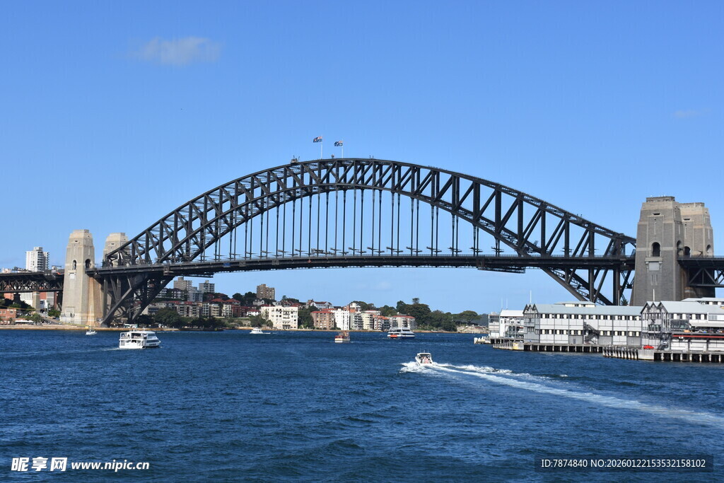 悉尼海港大桥壮丽景观