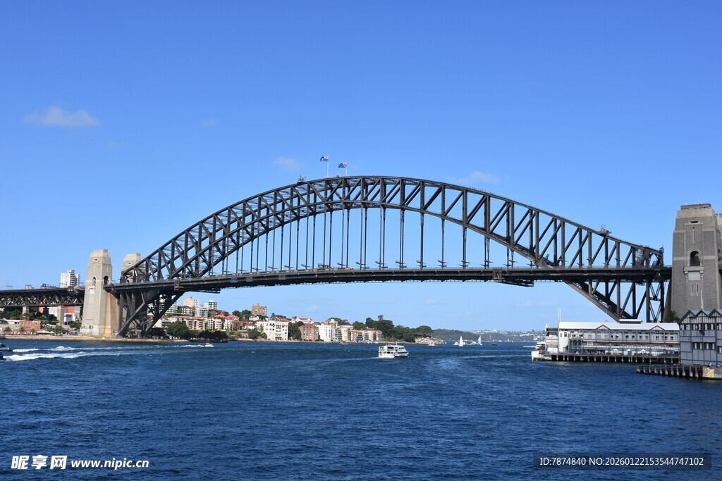 悉尼海港大桥壮丽景观