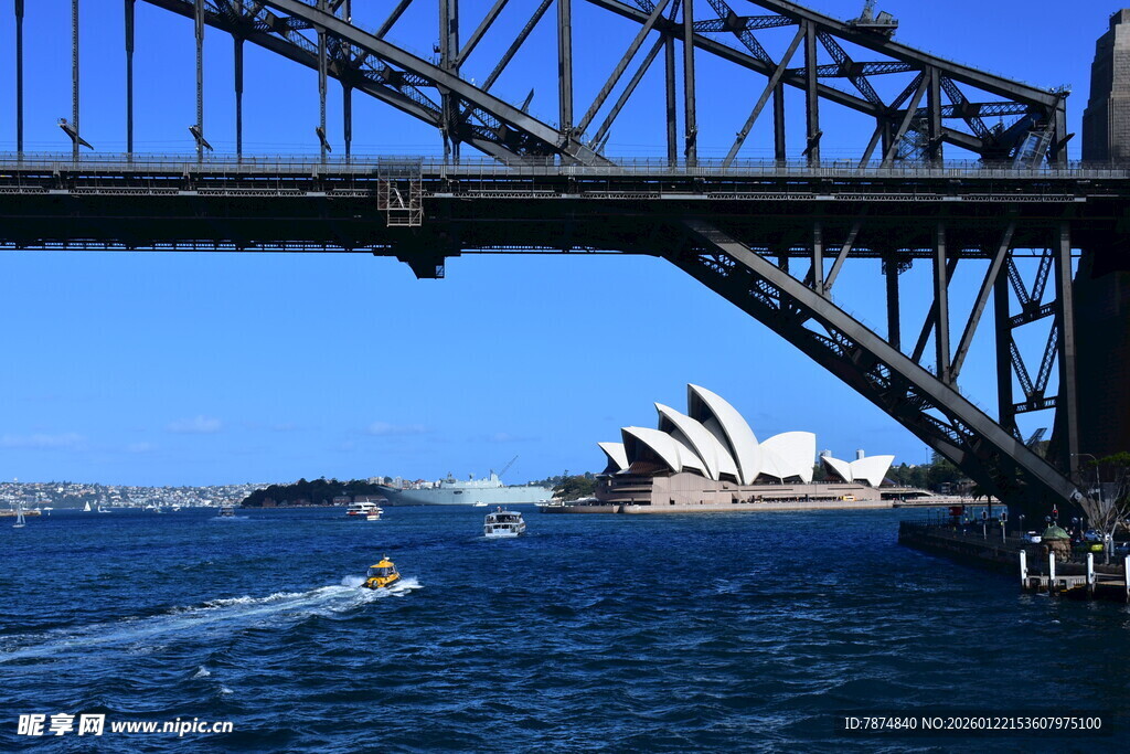 悉尼海港大桥与歌剧院美景