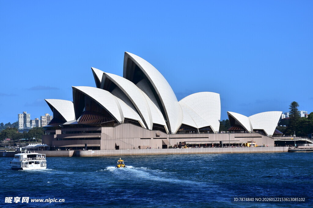 悉尼歌剧院海景风光