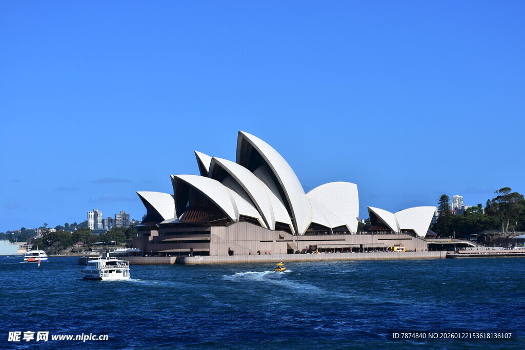 悉尼歌剧院海滨美景