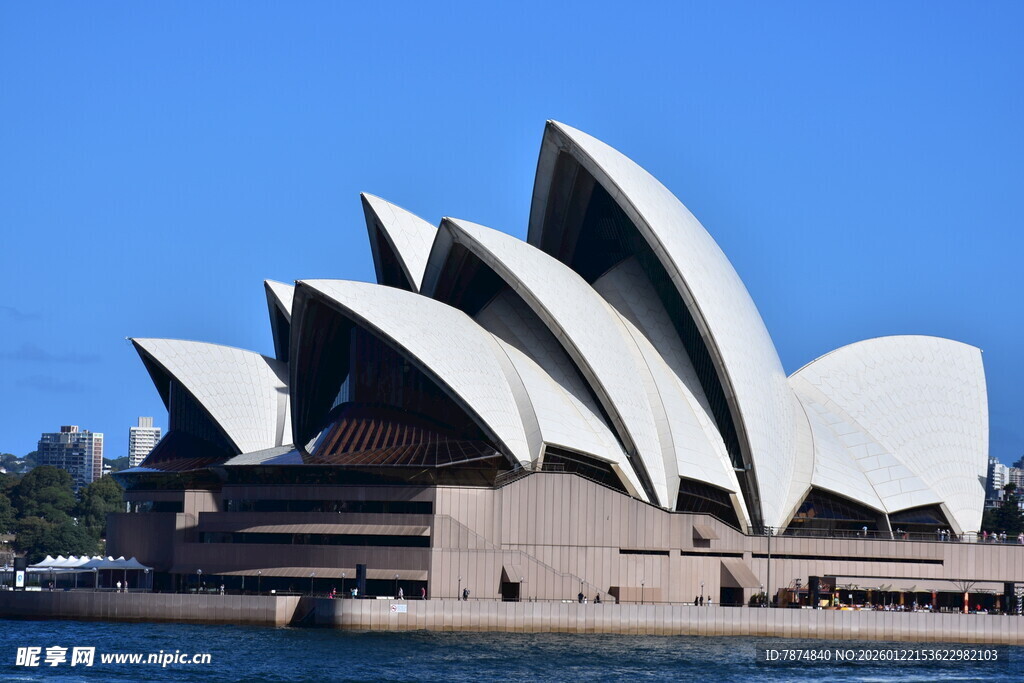悉尼歌剧院的壮丽外观