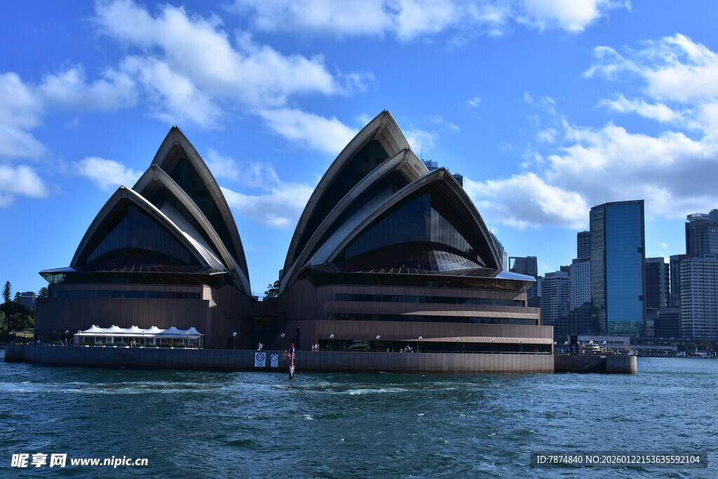 悉尼歌剧院的美丽景致