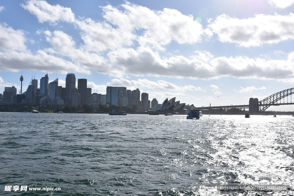 悉尼海港城市风光