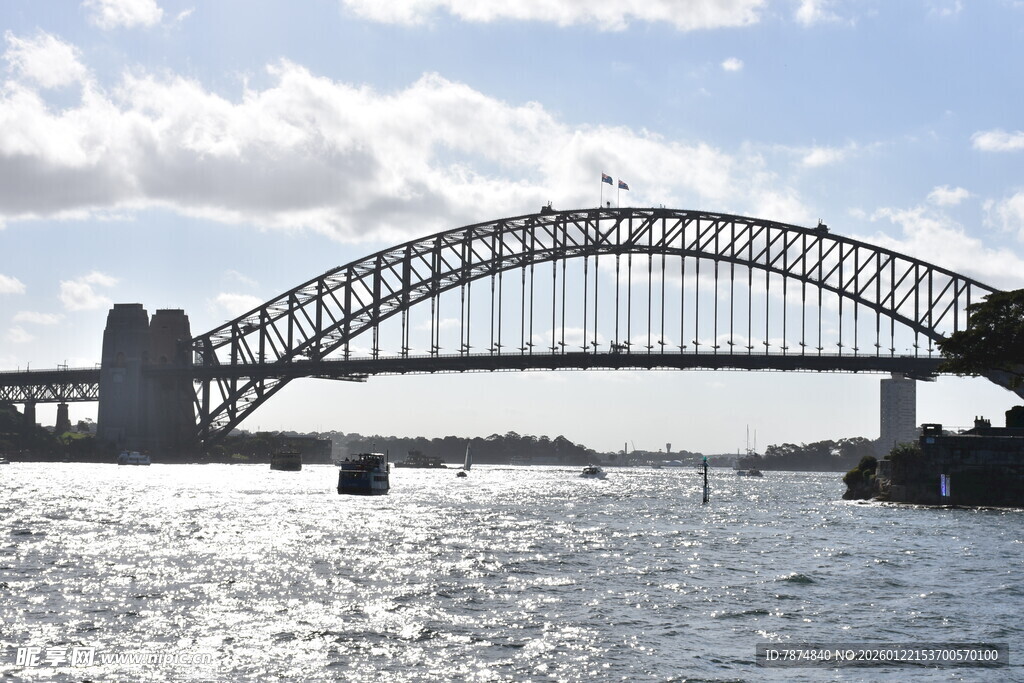 悉尼海港大桥壮丽景观