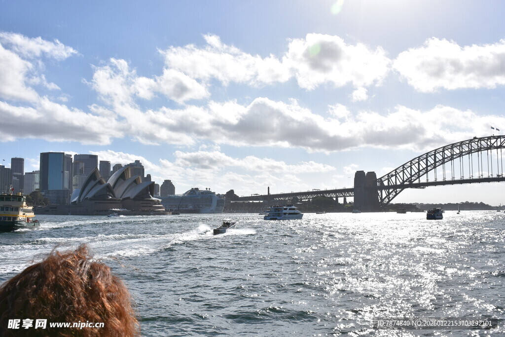 悉尼海港大桥城市景观