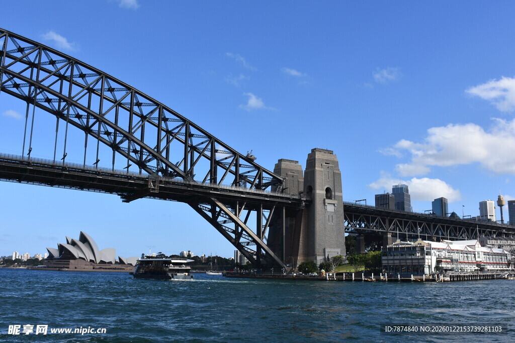 悉尼海港大桥壮丽景观