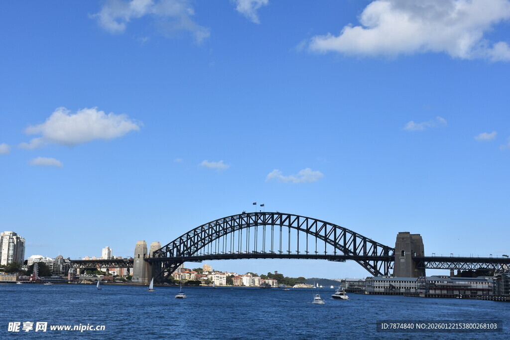 悉尼海港大桥壮丽景致