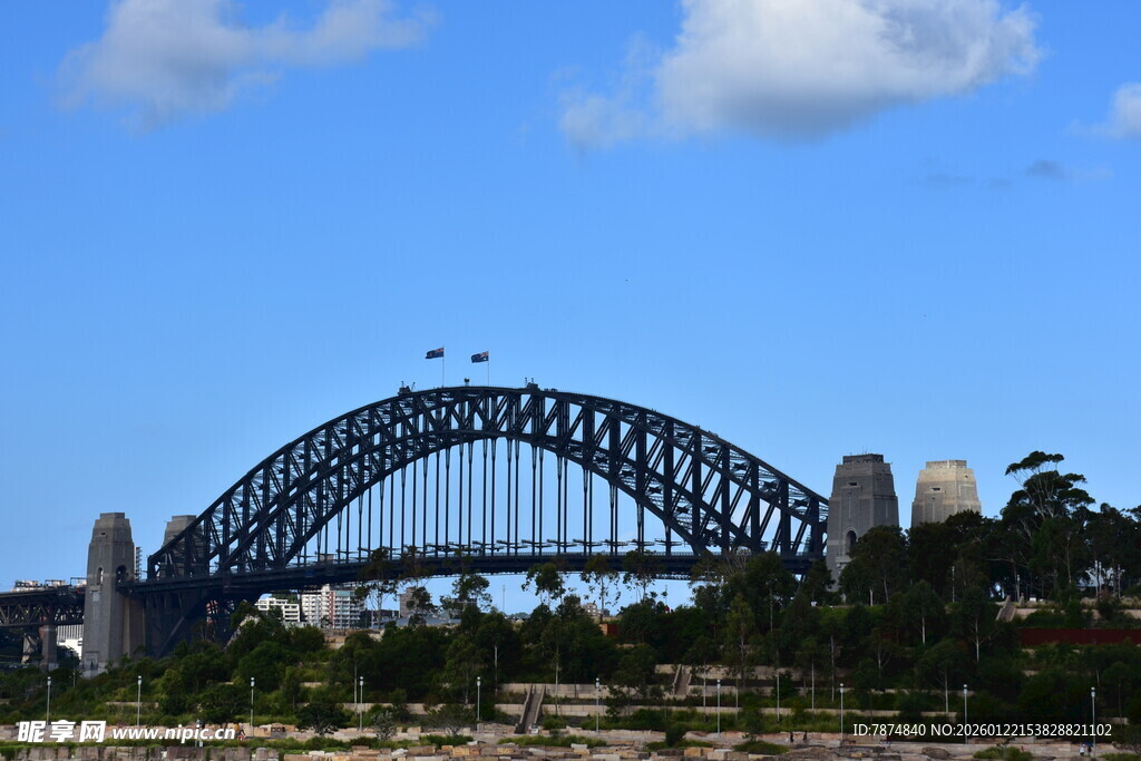 悉尼海港大桥壮丽景观
